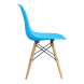 Кухонные стулья Ergozen Eames DSW Pro (2 шт комплект) голубой