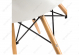 Стул деревянный Eames PC-016 белый/бук